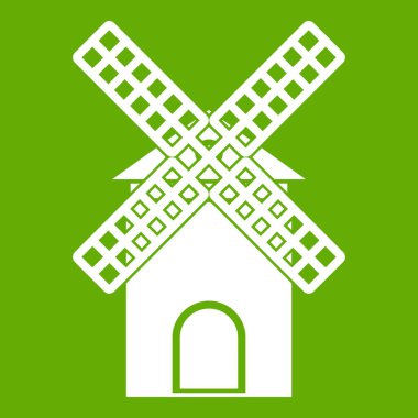 Değirmen simgesi yeşil