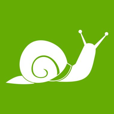 Salyangoz simgesi yeşil