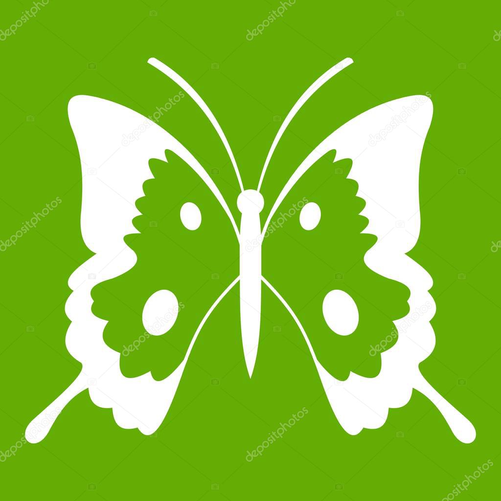 Butterfly icon green