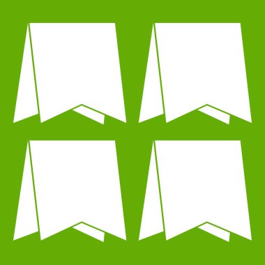 Flamalar simgesi yeşil