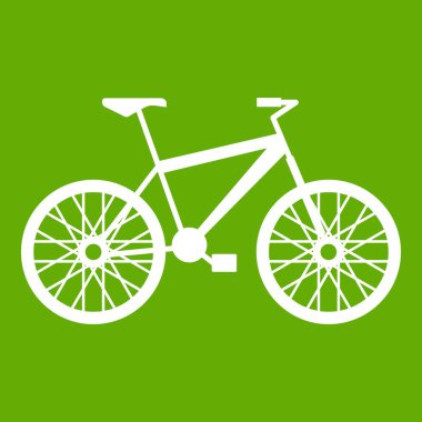 Bisiklet simgesi yeşil