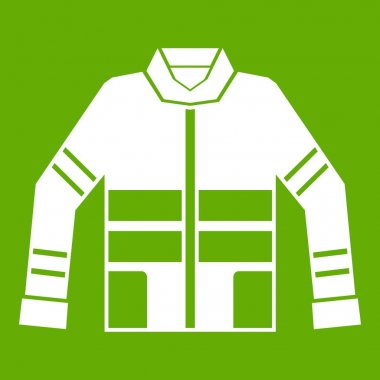 İtfaiyeci ceket simgesi yeşil