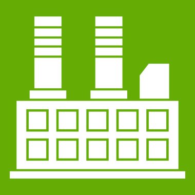 Fabrika Binası simgesi yeşil