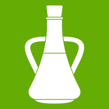 Zeytinyağı simgesi yeşil şişe