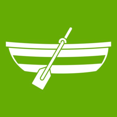 Balıkçılık Tekne simgesi yeşil