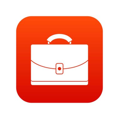 Diplomat simgesi dijital kırmızı