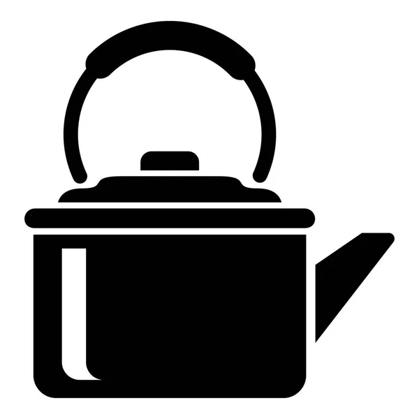 Teapot cap icon, simple style — Stock Vector