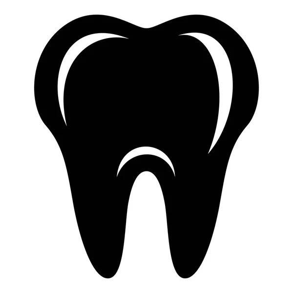 Гігієна значка зуба, простий стиль — стоковий вектор