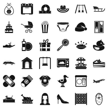Bir buluş Icons set, basit tarzı