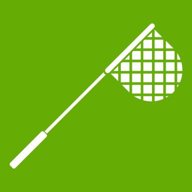 Balık tutma net simgesi yeşil