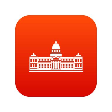 Kongre Sarayı, Arjantin simgesi dijital kırmızı