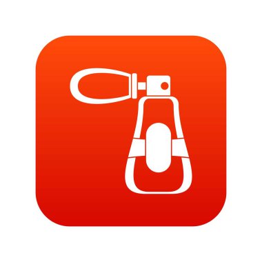 Parfüm simgesi dijital kırmızı