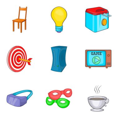 Özellik simgeler kümesi, karikatür tarzı