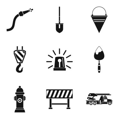 Toolkit Icons set, basit tarzı