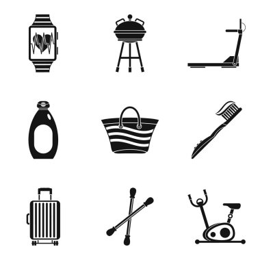 Spartakiad Icons set, basit tarzı