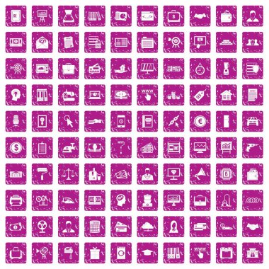 simgeler kredi 100 grunge pembe ayarla