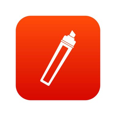 İşaretçi simgesi dijital kırmızı