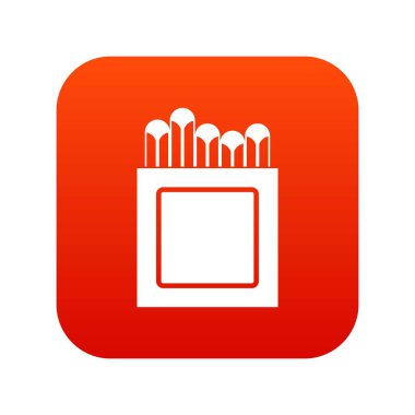 Boya kalemi simgesi dijital kırmızı