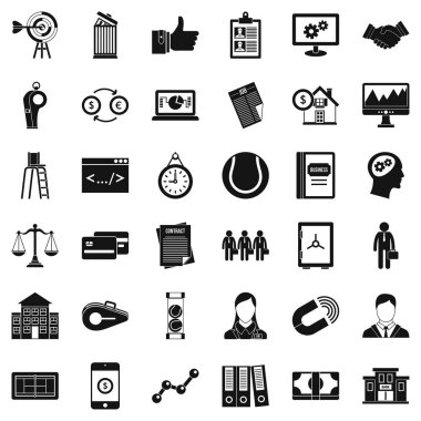 İş ortaklığı simgeler kümesi, basit tarzı