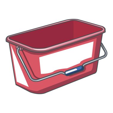 İç kova kutsal kişilerin resmi, karikatür tarzı