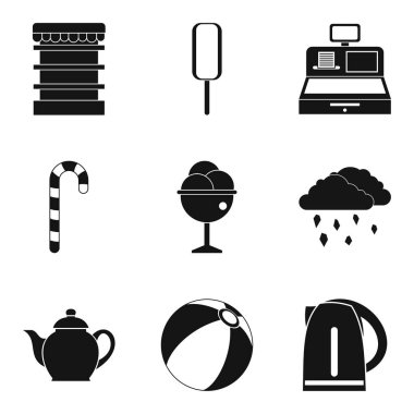 Merhem Icons set, basit tarzı