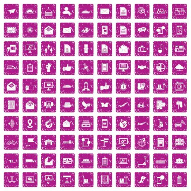 grunge pembe set 100 post ve posta simgeleri