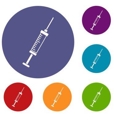 şırınga Icons set