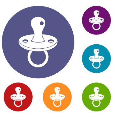 Bebek emziği Icons set