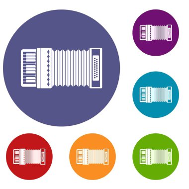Akordeon Icons set
