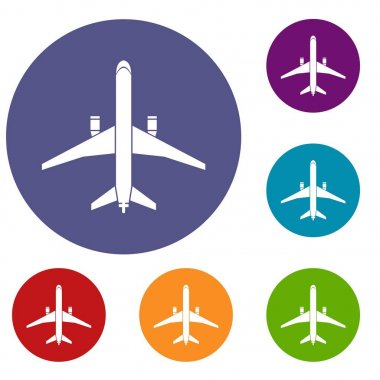 uçak Icons set