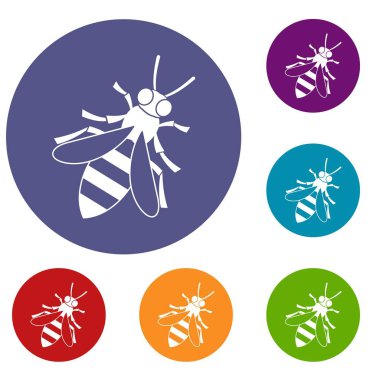 Tatlım bee Icons set