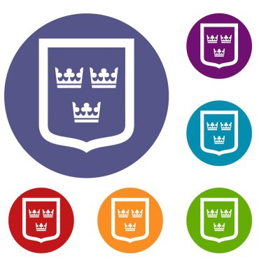 İsveç Icons set arması