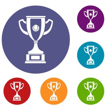 Gold Kupası Icons set