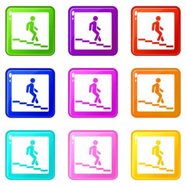 Altgeçit yol işareti simgelerini 9 belirlemek