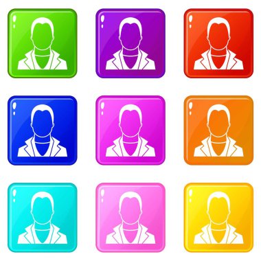 Kullanıcı simgeleri 9 kümesi