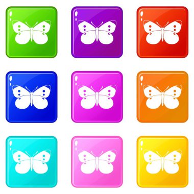 Kelebek 9 Icons set