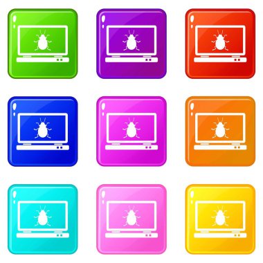 Dizüstü Icons 9 set