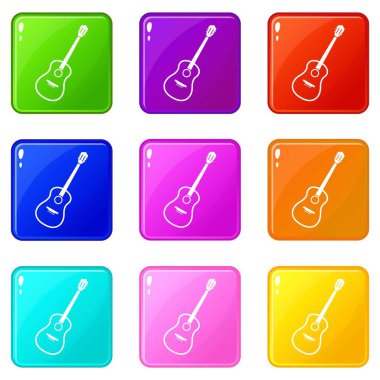 Charango Icons 9 set