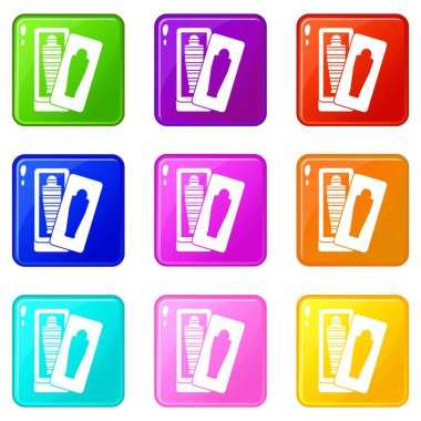 Mumya 9 lahit Icons ayarla