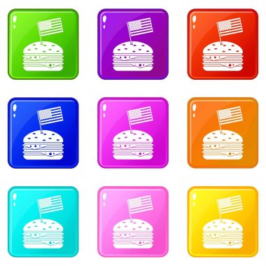 Hamburger Icons 9 set