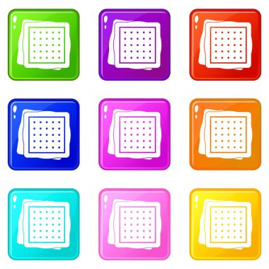 Bisküvi Icons 9 set