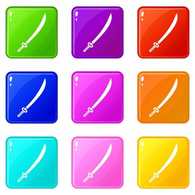 Katana Icons 9 set