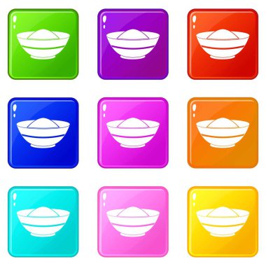 Hint baharatlı Icons 9 set