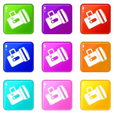 El feneri 9 Icons set