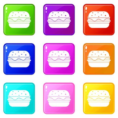 Hamburger Icons 9 set