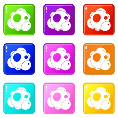 Atom Icons 9 set