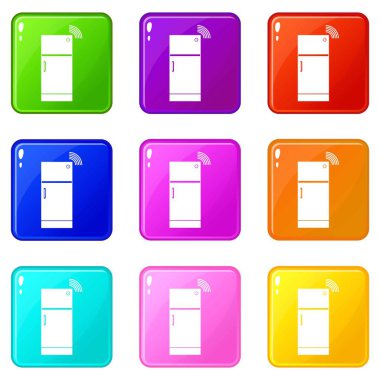 Buzdolabı Icons 9 set