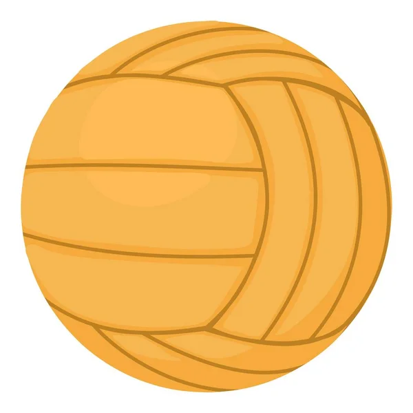 Volleyball-Ikone im Cartoon-Stil — Stockvektor