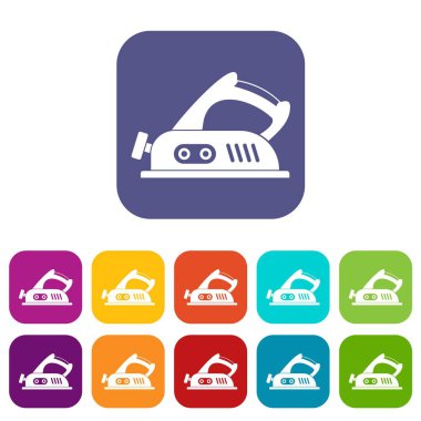 Jack uçak simgeleri düz ayarlamak