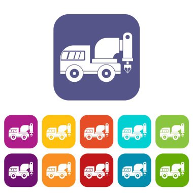 Makine simgeler delik düz ayarı